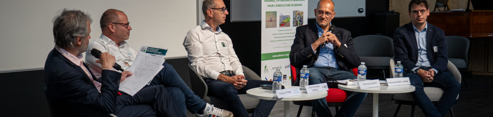 Colloque Alliance H@rvest 2024 – Table ronde « Les capteurs d’aujourd’hui et de demain : quelles avancées pour l’agriculture ? »